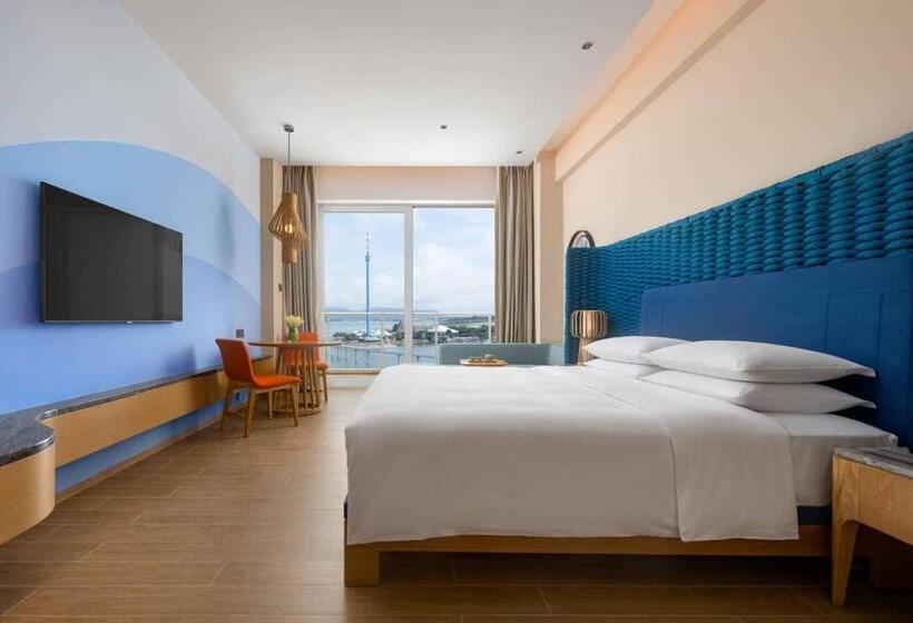 חדר קלאב עם מיטת קינג, Hyatt Regency Hainan Ocean Paradise Resort