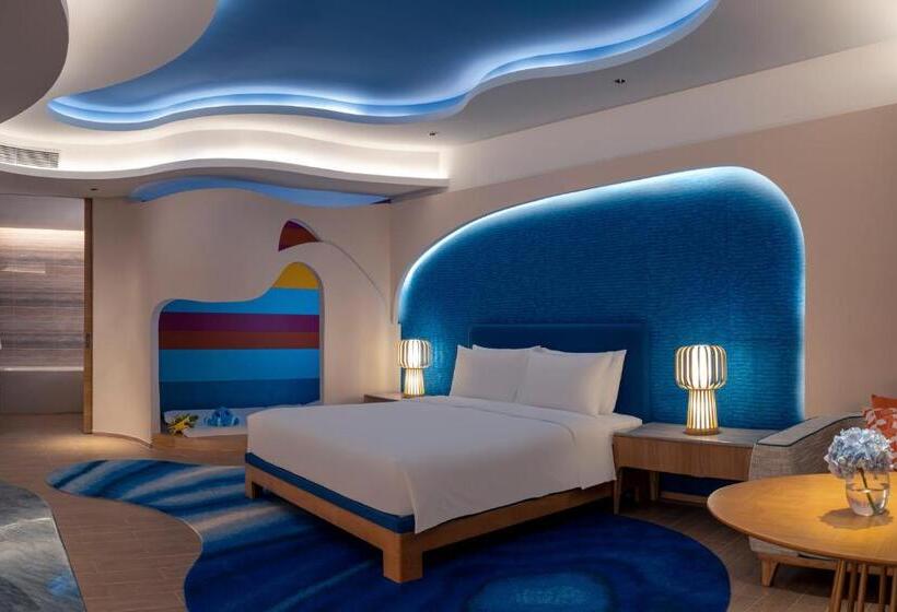 חדר משפחתי דלוקס, Hyatt Regency Hainan Ocean Paradise Resort