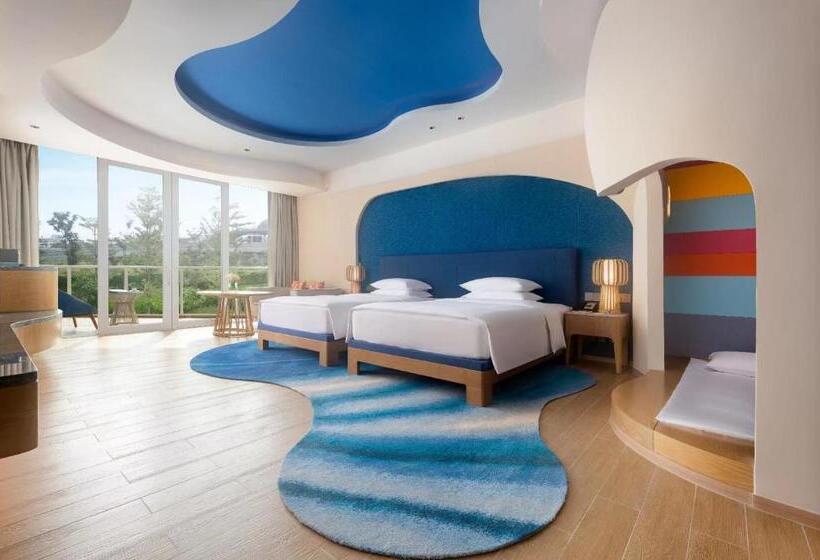 חדר משפחתי, Hyatt Regency Hainan Ocean Paradise Resort