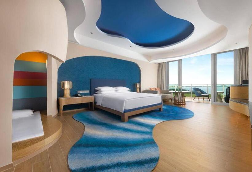 חדר דחוקס עם מיטת קינג, Hyatt Regency Hainan Ocean Paradise Resort