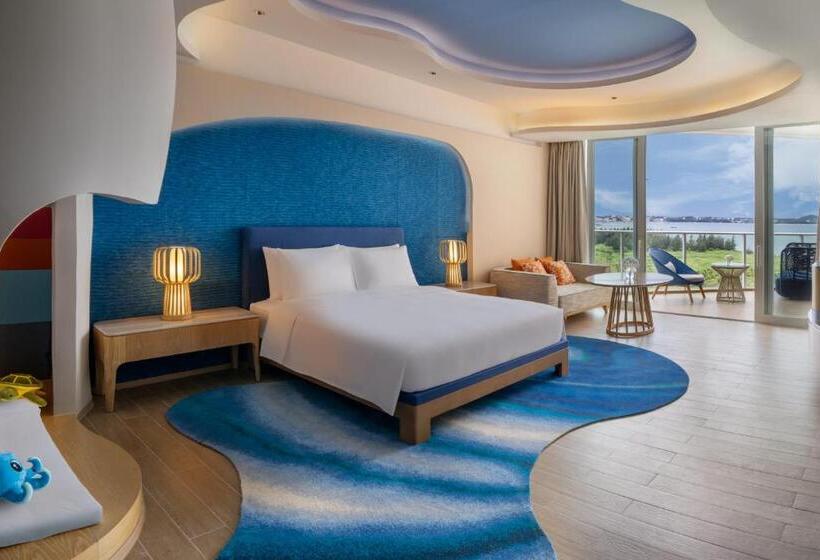 חדר דחוקס עם מיטת קינג, Hyatt Regency Hainan Ocean Paradise Resort