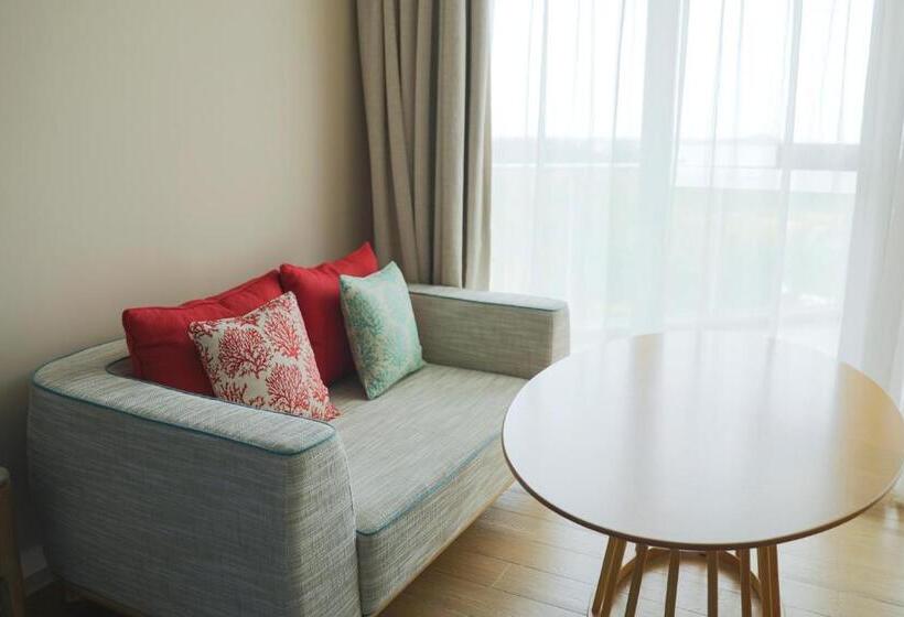 חדר דלוקס נוף לים, Hyatt Regency Hainan Ocean Paradise Resort
