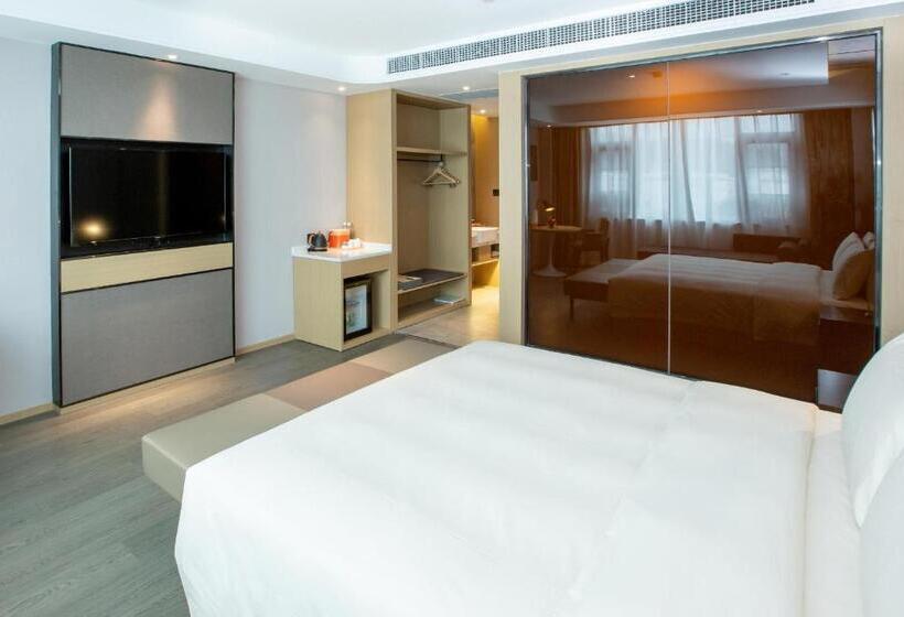 디럭스 룸 도시 전망, Atour Hotel Lhasa City Government