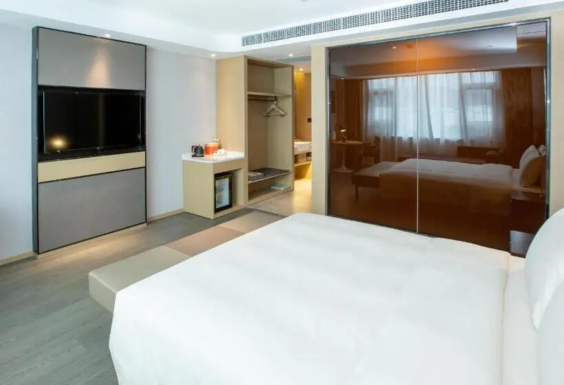 シティビューのデラックスルーム, Atour Hotel Lhasa City Government