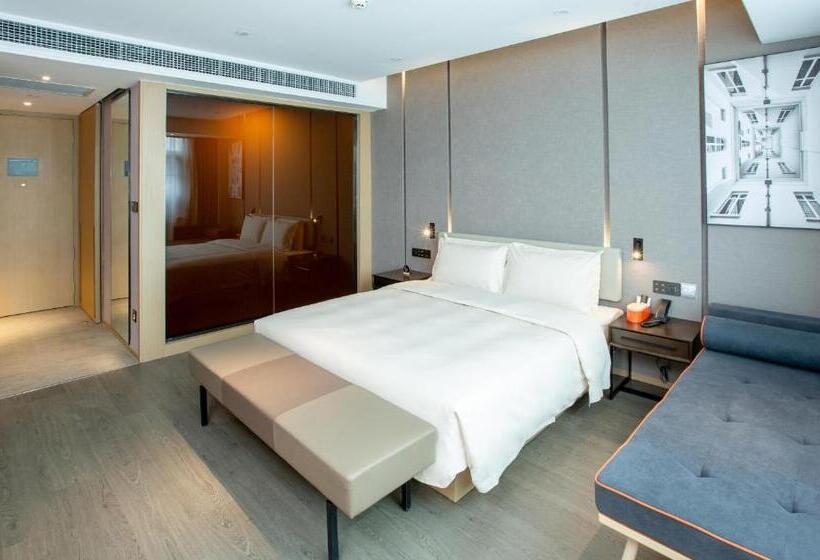 디럭스 룸 도시 전망, Atour Hotel Lhasa City Government