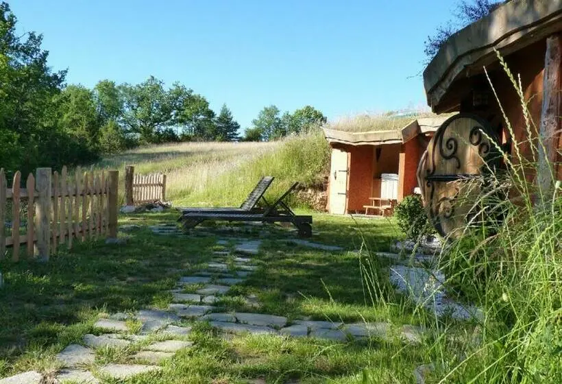 キングサイズベッドのスタンダードルーム, Cabane Hobbit De Samsaget