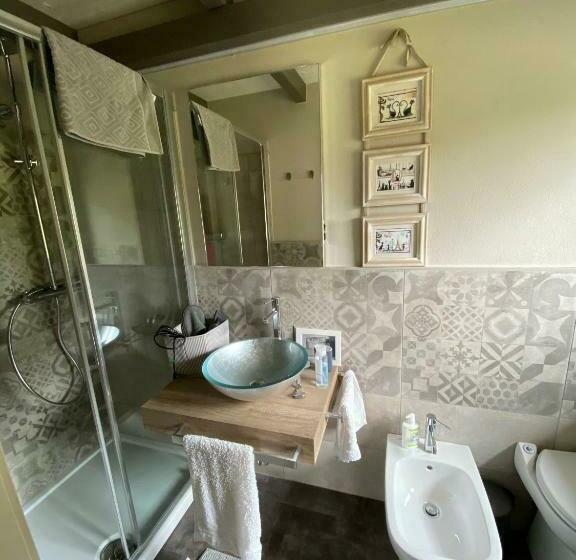 4인용 스탠다드 룸, Cascina Serra Ecohouse Beb