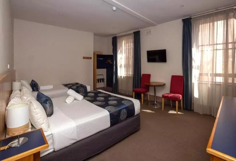 Standard-huone, Central Hotel Hobart