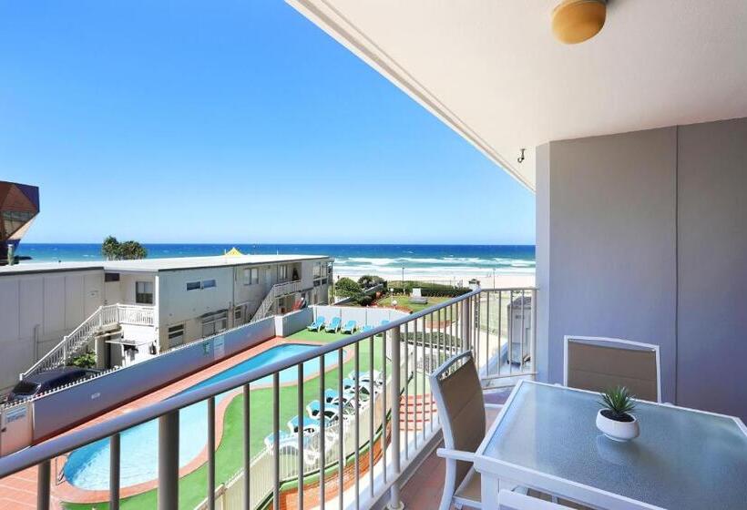 침실 2개 바다 전망 아파트, Breakers North Absolute Beachfront Apartments