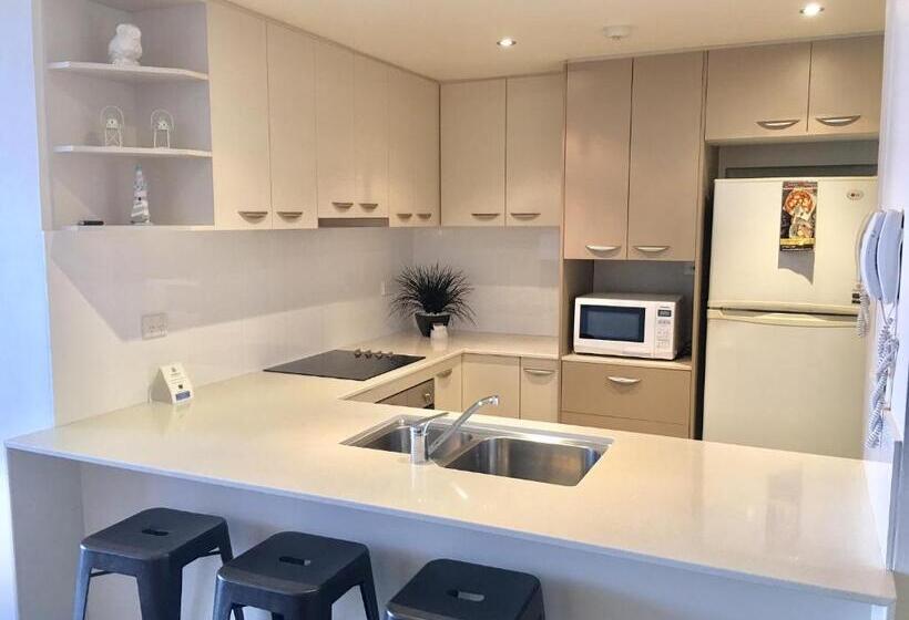 침실 2개 바다 전망 아파트, Breakers North Absolute Beachfront Apartments