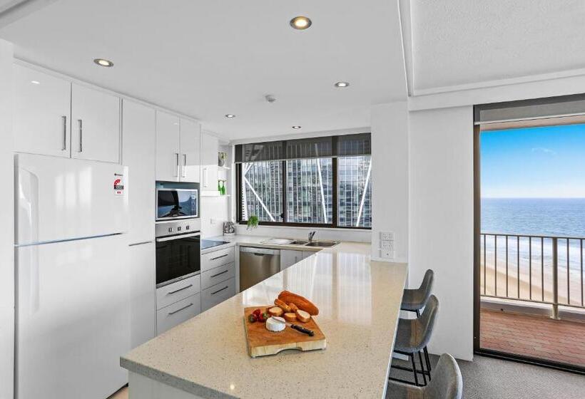 דירת 2 חדרים סופריור, Breakers North Absolute Beachfront Apartments