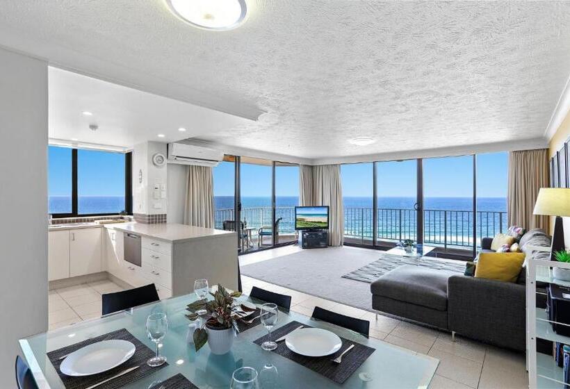 ２ベッドルームのスーペリアアパートメント, Breakers North Absolute Beachfront Apartments