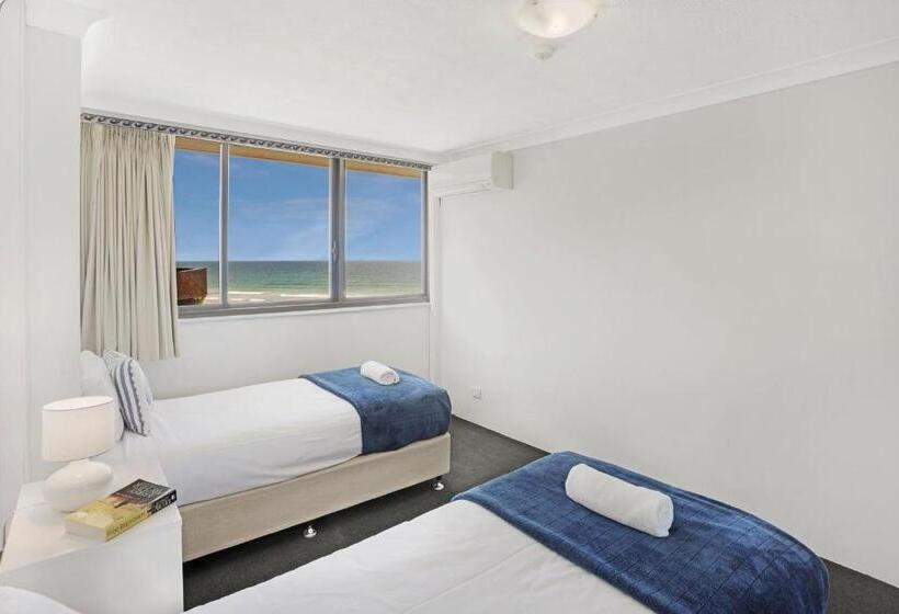 דירת 2 חדרים נוף לים, Breakers North Absolute Beachfront Apartments