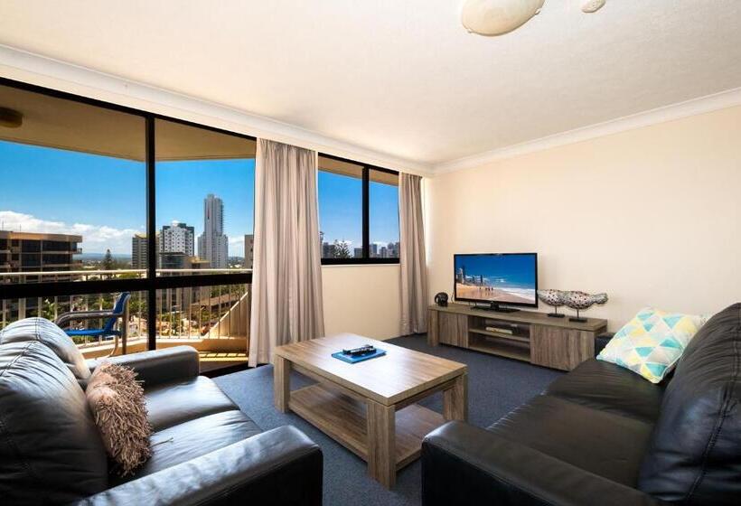 2 Bedrooms Apartment City View, Breakers North Absolute Beachfront Apartments