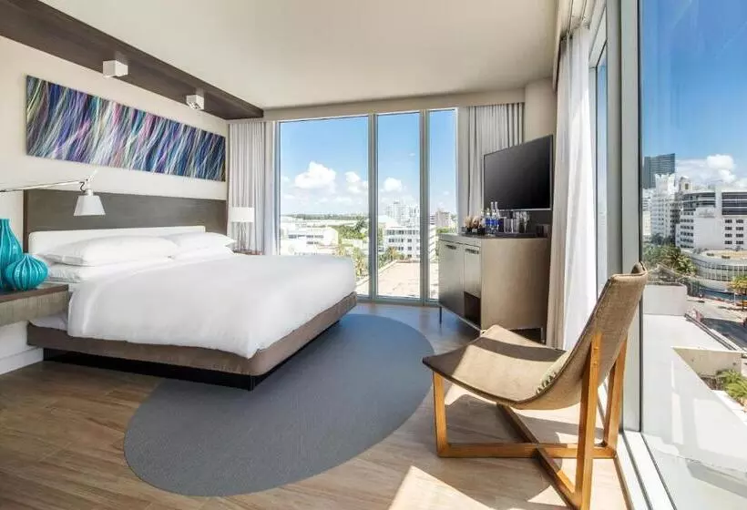 اتاق لوکس با تخت بزرگ, Hyatt Centric South Beach Miami