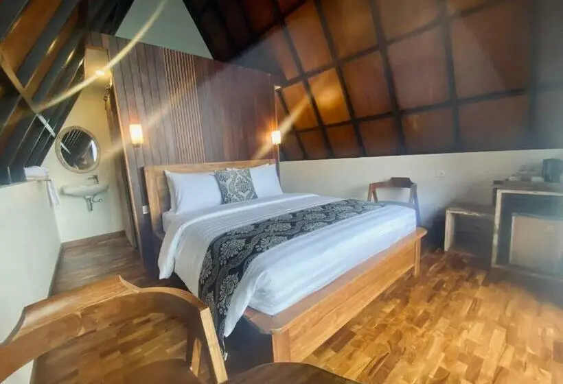 バルコニー付きデラックスルーム, Bukit Tiga Lima Boutique
