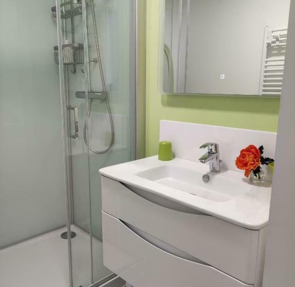 חדר סטנדרט נוף לגינה, A La Ferme De Saint Germain