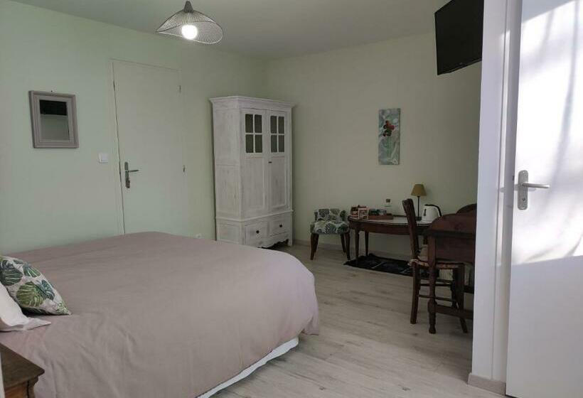 חדר סטנדרט נוף לגינה, A La Ferme De Saint Germain