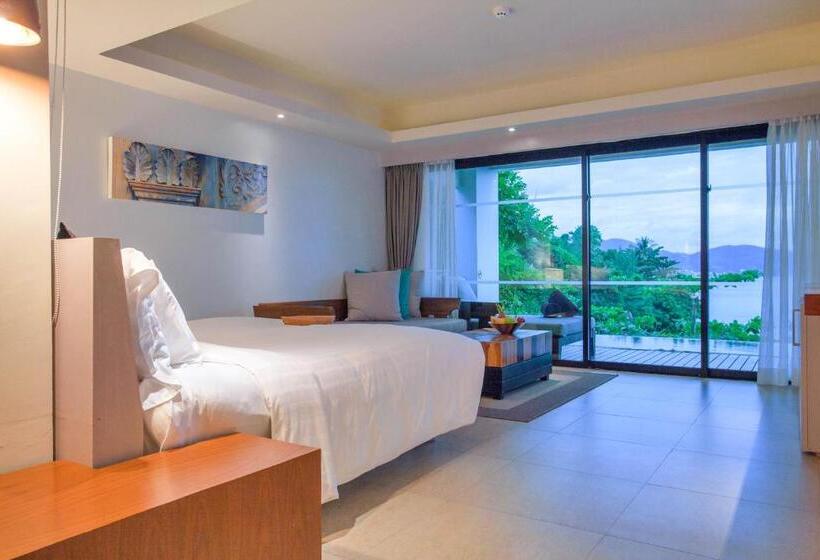 디럭스 룸 바다 전망, Zenmaya Oceanfront Phuket, Trademark Collection By Wyndham