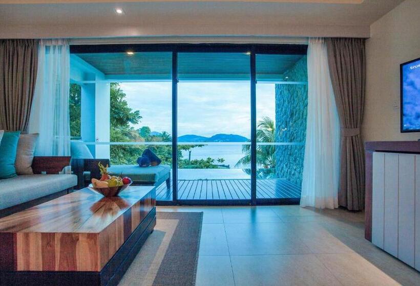 디럭스 룸 바다 전망, Zenmaya Oceanfront Phuket, Trademark Collection By Wyndham