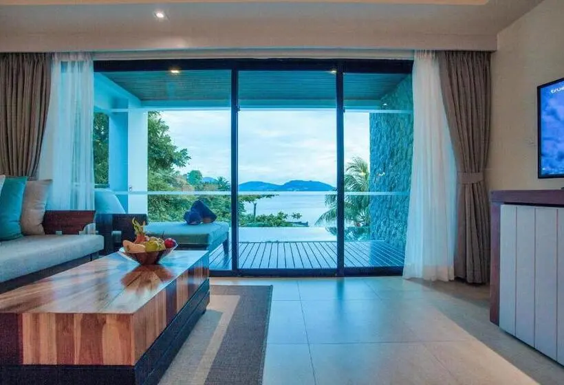 Deluxe-huone Merinäkymä, Zenmaya Oceanfront Phuket, Trademark Collection By Wyndham
