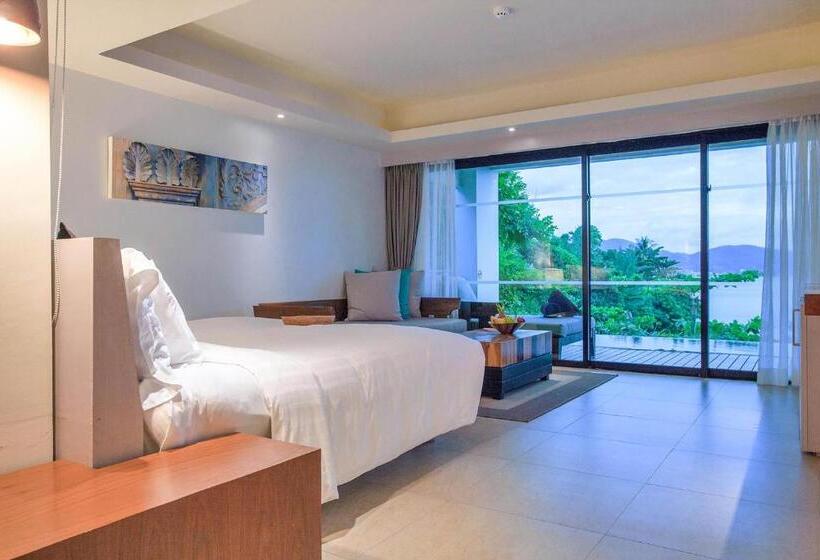 디럭스 룸 바다 전망, Zenmaya Oceanfront Phuket, Trademark Collection By Wyndham