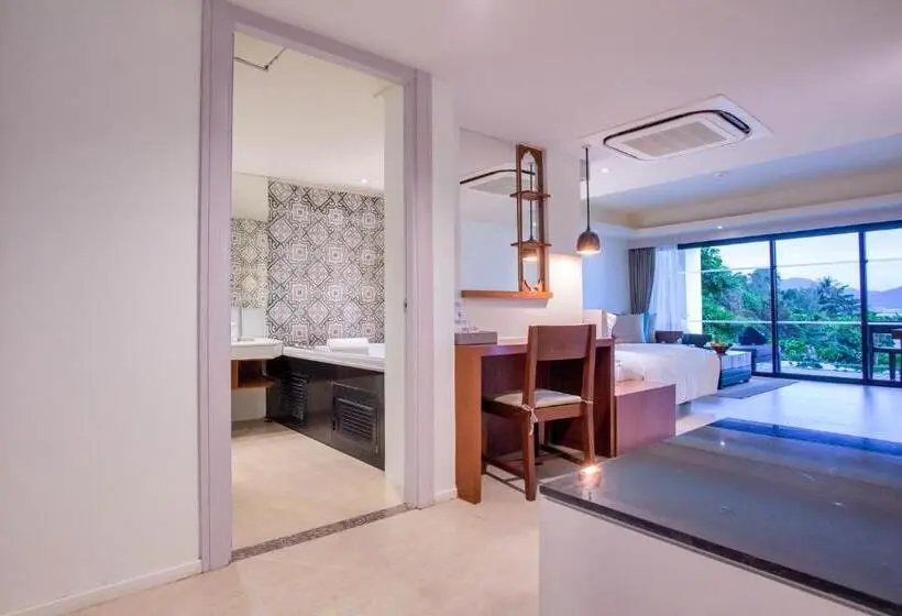 Deluxe-huone Merinäkymä, Zenmaya Oceanfront Phuket, Trademark Collection By Wyndham