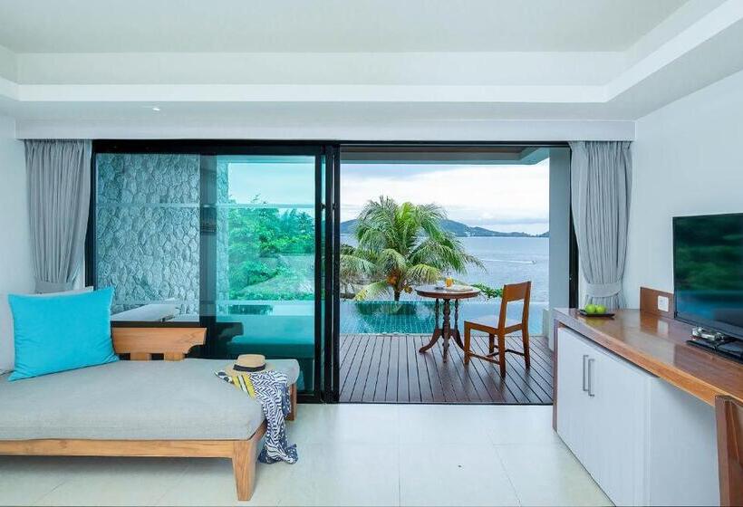 디럭스 룸 바다 전망, Zenmaya Oceanfront Phuket, Trademark Collection By Wyndham