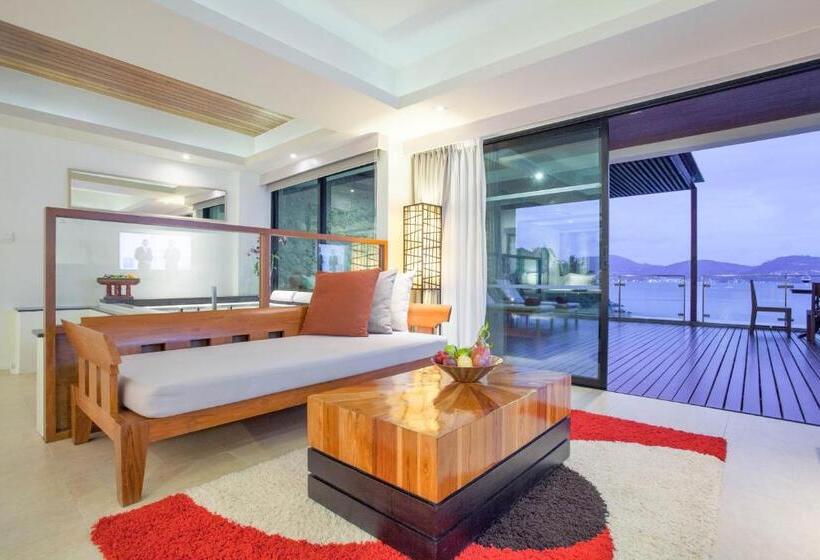 스위트 킹사이즈 침대, Zenmaya Oceanfront Phuket, Trademark Collection By Wyndham