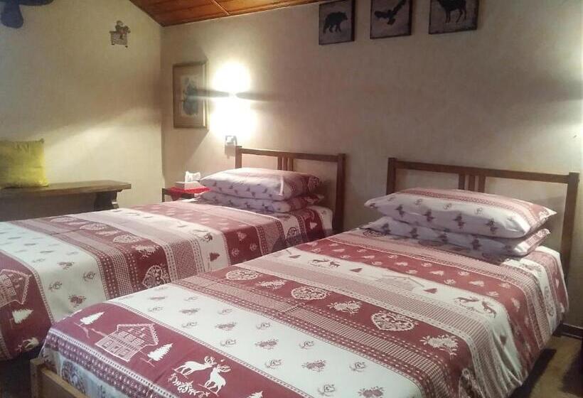 اتاق استاندارد با سرویس بهداشتی مشترک, B&b La Capanna Rossa