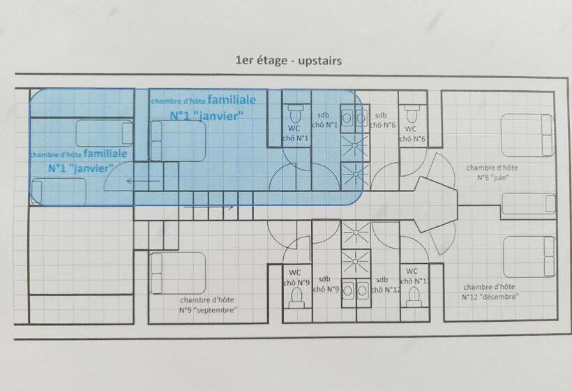 家庭套房, Chambres D Hôtes Les Arondelles