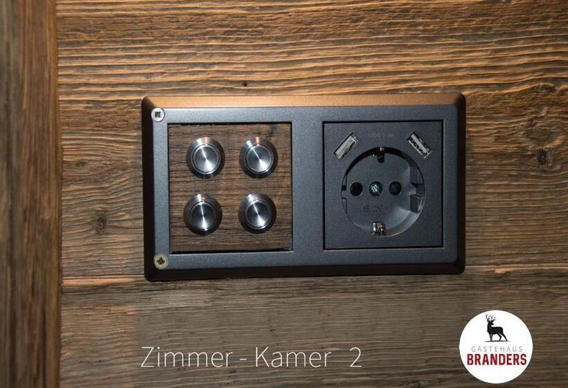 חדר סטנדרט עם מרפסת, Gästehaus Branders