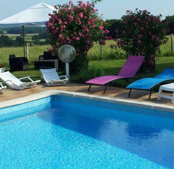 חדר סטנדרט נוף לגינה, La Petite Maison   L Ouche Charlot