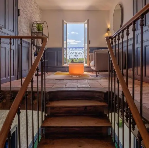 デラックスルーム, Casa Mila & Spa Chambres D Hôtes Raffinées Vue Loire, Spa Bien être