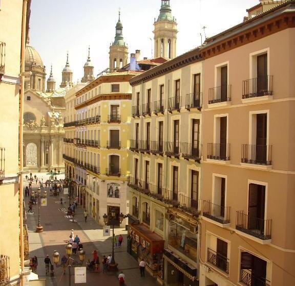 Апартаменты 1 Спальня, Dos Torres Pilar Suites  Pilares Vistas A La Ofrenda 3 Balcones A Calle Alfonso I