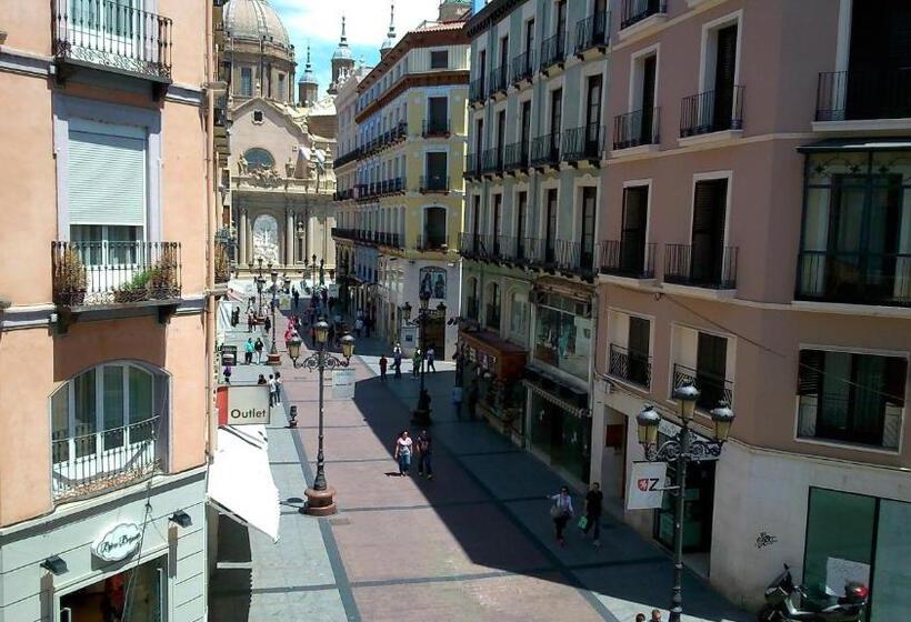 Апартаменты 1 Спальня, Dos Torres Pilar Suites  Pilares Vistas A La Ofrenda 3 Balcones A Calle Alfonso I