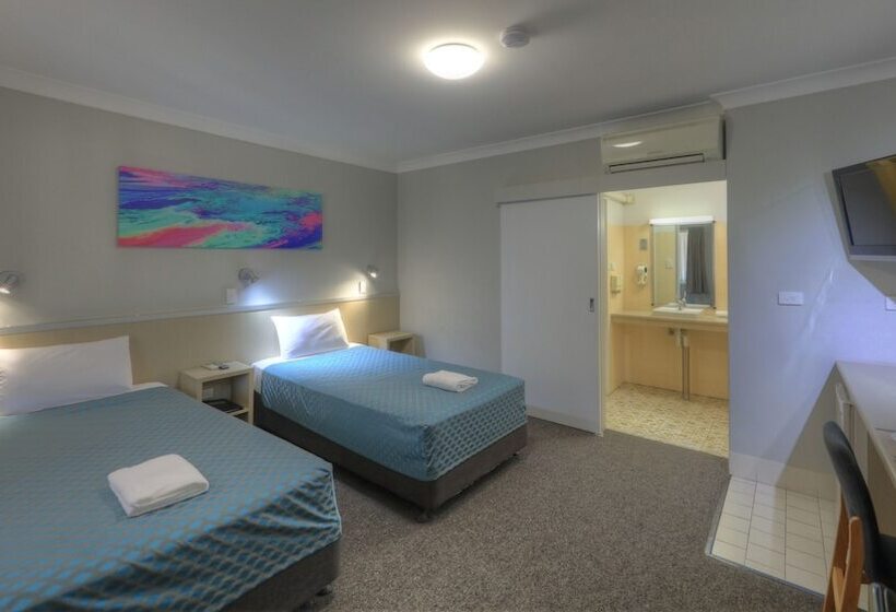 חדר סטנדרט יחיד מיטת קווין, Grafton Central Motel