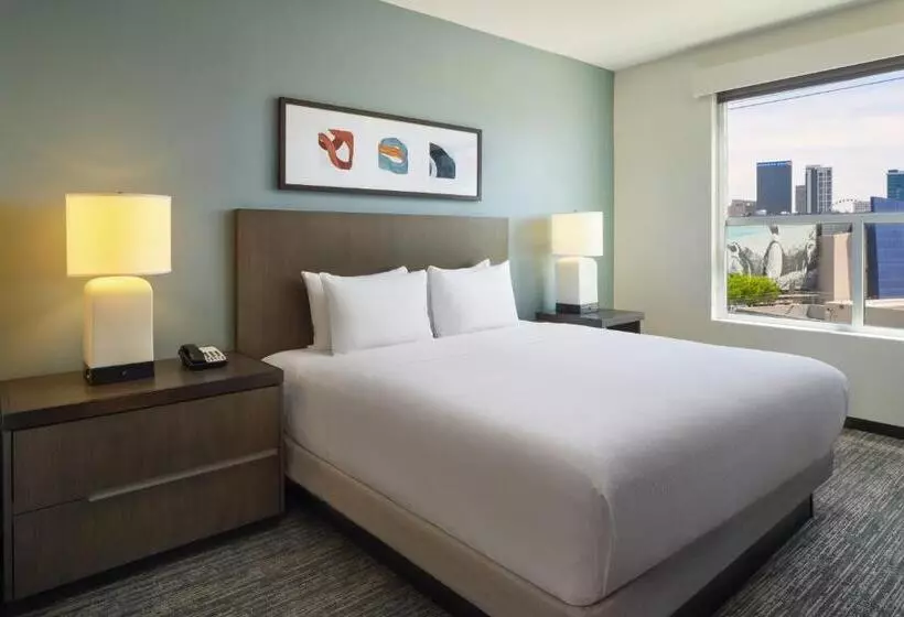 キングサイドベッドのスタンダードワンルーム, Hyatt House Atlanta Downtown