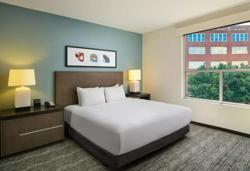 キングサイドベッドのスタンダードワンルーム, Hyatt House Atlanta Downtown