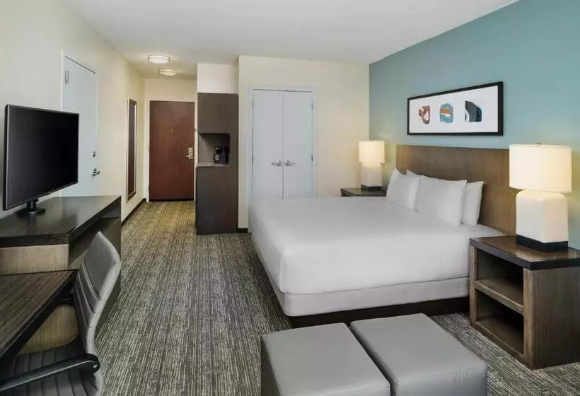 身障者適用キングサイズベッドルーム, Hyatt House Atlanta Downtown