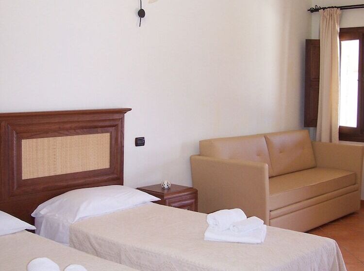 חדר סטנדרט נוף לאגם, Ristorante Funtana Abbas