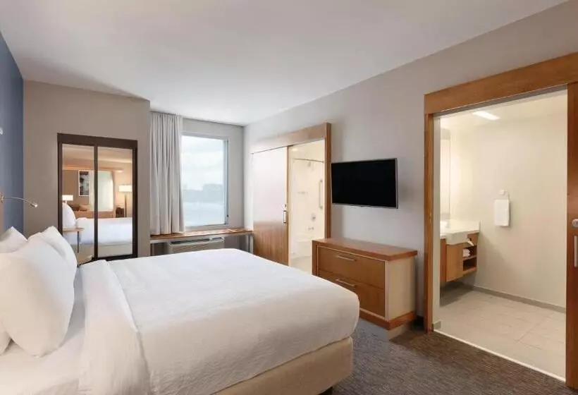 キングサイドベッドのスタンダードワンルーム, Springhill Suites By Marriott Houston Northwest