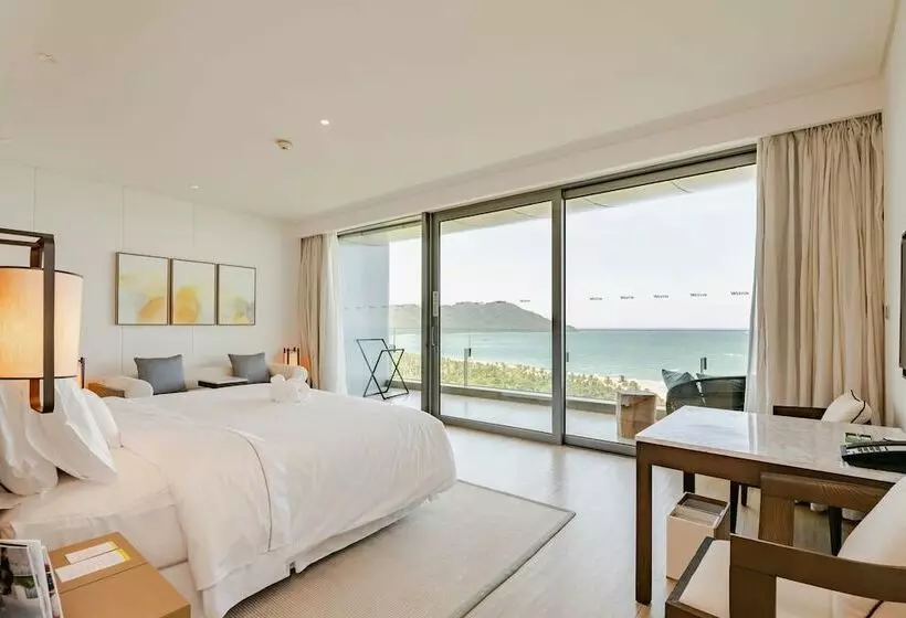 海の見えるダブルベッドスタンダードルーム, The Westin Blue Bay Resort & Spa