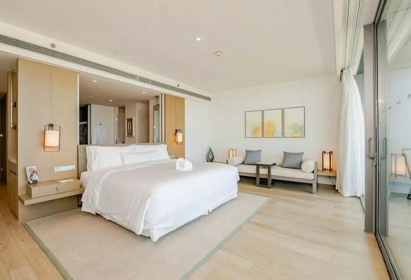 海の見えるダブルベッドスタンダードルーム, The Westin Blue Bay Resort & Spa