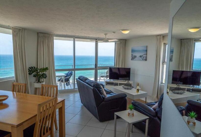 プレミアムアパートメント、1ベッドルーム 、オーシャンビュー, Mandolin Beachfront Resort