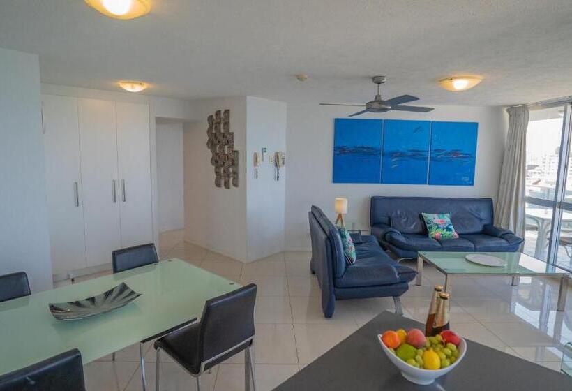 プレミアムアパートメント、1ベッドルーム 、オーシャンビュー, Mandolin Beachfront Resort