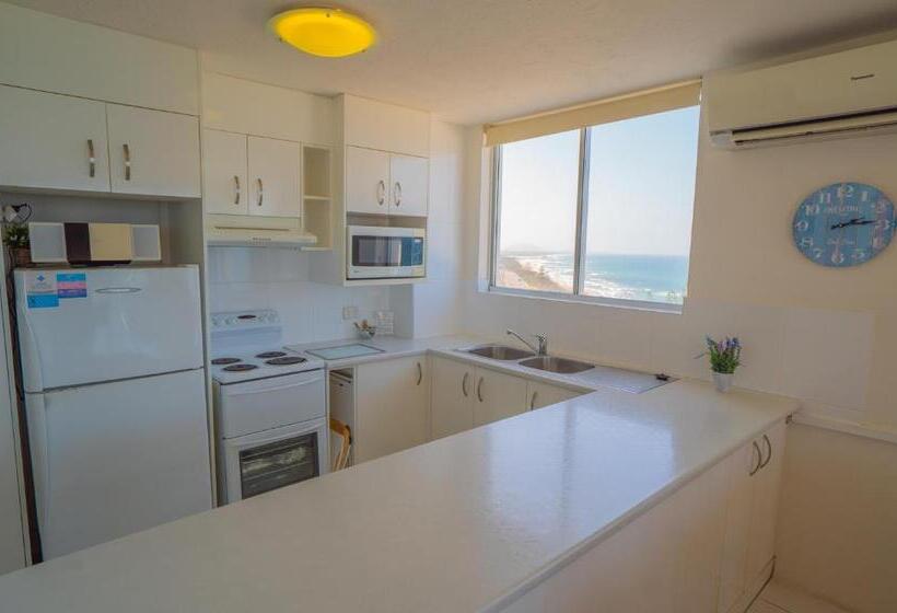 プレミアムアパートメント、1ベッドルーム 、オーシャンビュー, Mandolin Beachfront Resort