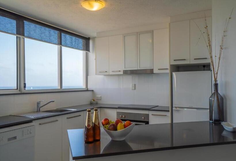 プレミアムアパートメント、1ベッドルーム 、オーシャンビュー, Mandolin Beachfront Resort