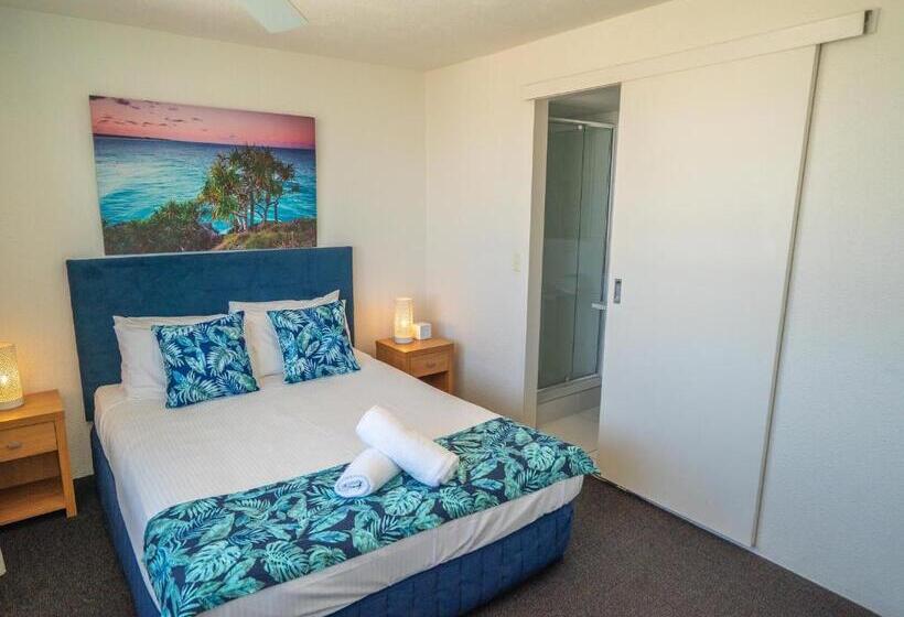 プレミアムアパートメント、1ベッドルーム 、オーシャンビュー, Mandolin Beachfront Resort