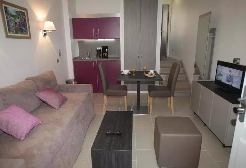 ２ベッドルームアパートメント, Odalys City Dijon Les Cordeliers